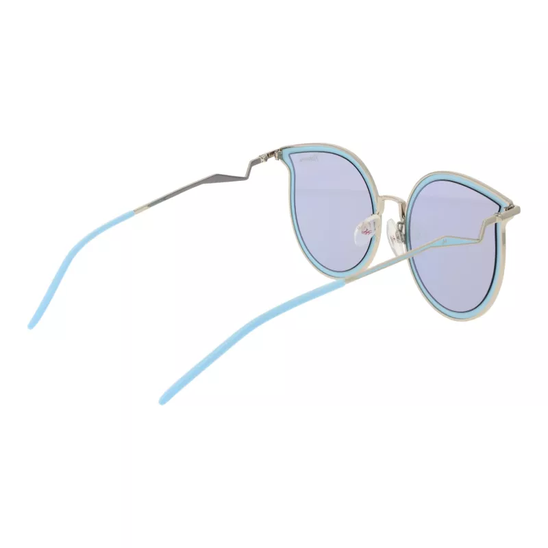 ANA HICKMANN Óculos de sol de mulher HI3066T-5403A Butterfly Havana castanho armação de acetato lentes castanhas degradê 54mm