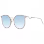 Óculos de sol de mulher ANA HICKMANN HI3066T-5405A ouro metal borboleta/cat-eye castanho degradê UV400 54mm