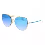 Óculos de sol de mulher ANA HICKMANN HI3068-5804D Armação de metal dourada/castanha borboleta UV400