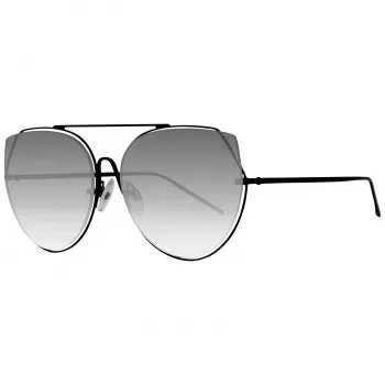 ANA HICKMANN óculos de sol mulher HI3068-5809AB - armação retangular castanho/dourado em acetato/metal, lentes degradê castanhas, proteção UV400