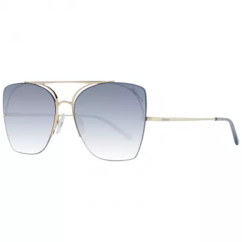 Óculos de sol de mulher ANA HICKMANN HI3075-5804C castanho tartaruga armação de acetato lentes castanhas degradê 58/17/145 mm