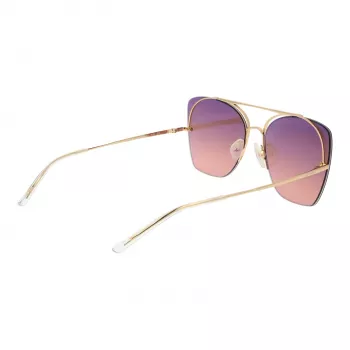 Óculos de sol de mulher ANA HICKMANN HI3075-5804D Havana castanho acetato retangulares UV400
