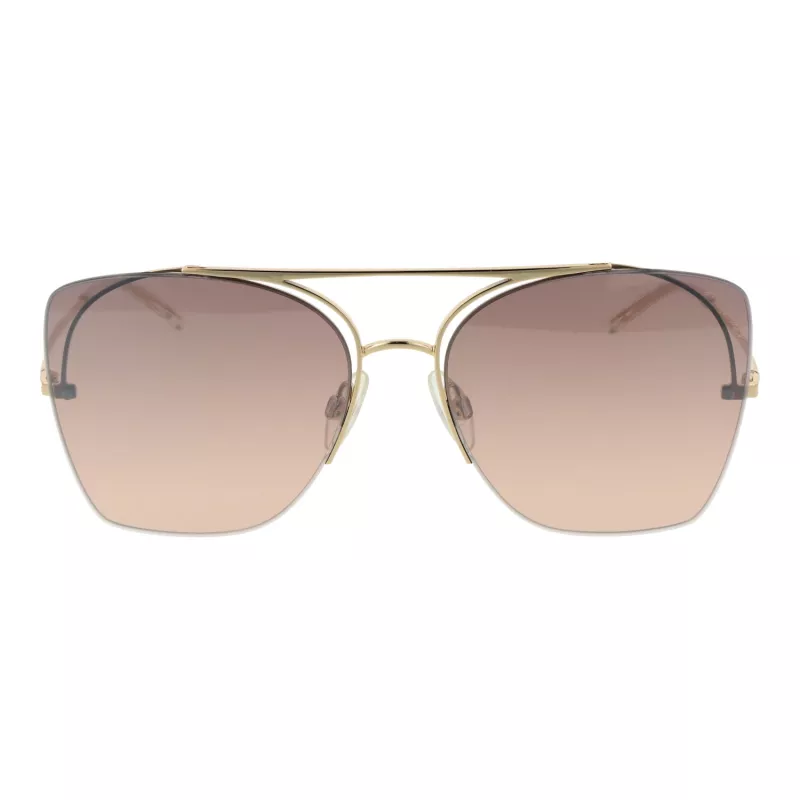 Óculos de sol de mulher ANA HICKMANN HI3075-5804D Havana castanho acetato retangulares UV400