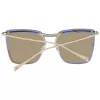 Óculos de sol de mulher ANA HICKMANN HI3081-13304B borboleta armação metálica castanho lentes degradê UV400