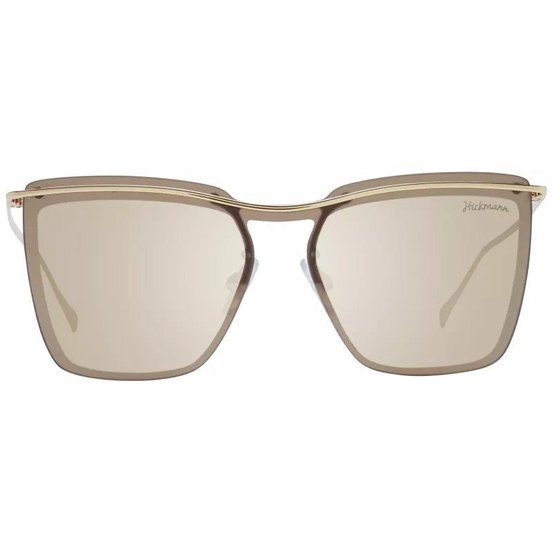 Óculos de sol de mulher ANA HICKMANN HI3081-13304B borboleta armação metálica castanho lentes degradê UV400