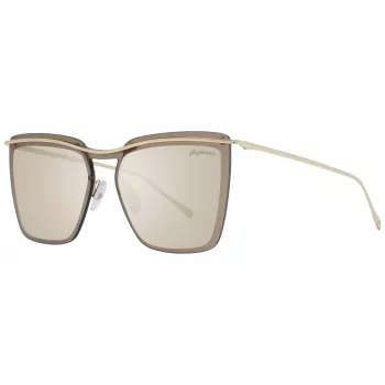 Óculos de sol de mulher ANA HICKMANN HI3081-13304B borboleta armação metálica castanho lentes degradê UV400