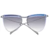 Óculos de sol de mulher ANA HICKMANN HI3085-13202A borboleta Havana acetato degradê lentes castanhas 56/13/145 mm