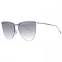 Óculos de sol de mulher ANA HICKMANN HI3085-13202A borboleta Havana acetato degradê lentes castanhas 56/13/145 mm