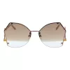 Óculos de sol de mulher ANA HICKMANN HI3094-6105A Havana/Castanho degradê 61 mm