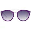 Óculos de sol de mulher ANA HICKMANN HI9061-53D03 armação de acetato Havana lentes castanhas degradê 53mm