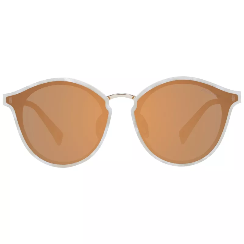 Óculos de sol de mulher ANA HICKMANN HI9066-49G21 - Armação de acetato Havana com lentes de policarbonato degradê castanhas, 49/21/145 mm