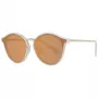 Óculos de sol de mulher ANA HICKMANN HI9066-49G21 - Armação de acetato Havana com lentes de policarbonato degradê castanhas, 49/21/145 mm