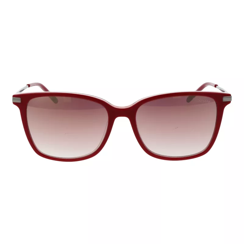 Óculos de sol de mulher ANA HICKMANN HI9067-55H04 borboleta acetato castanho Havana degradê 55/17/145 mm UV400