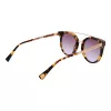 Óculos de sol de mulher ANA HICKMANN HI9080-62G21 Butterfly oversized dourado castanho degradê 62mm