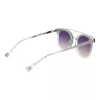Óculos de sol de mulher ANA HICKMANN HI9080-62T04 Gold Butterfly armação castanha lentes degradê 56mm