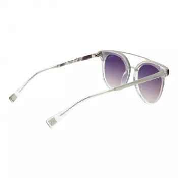 Óculos de sol de mulher ANA HICKMANN HI9080-62T04 Gold Butterfly armação castanha lentes degradê 56mm