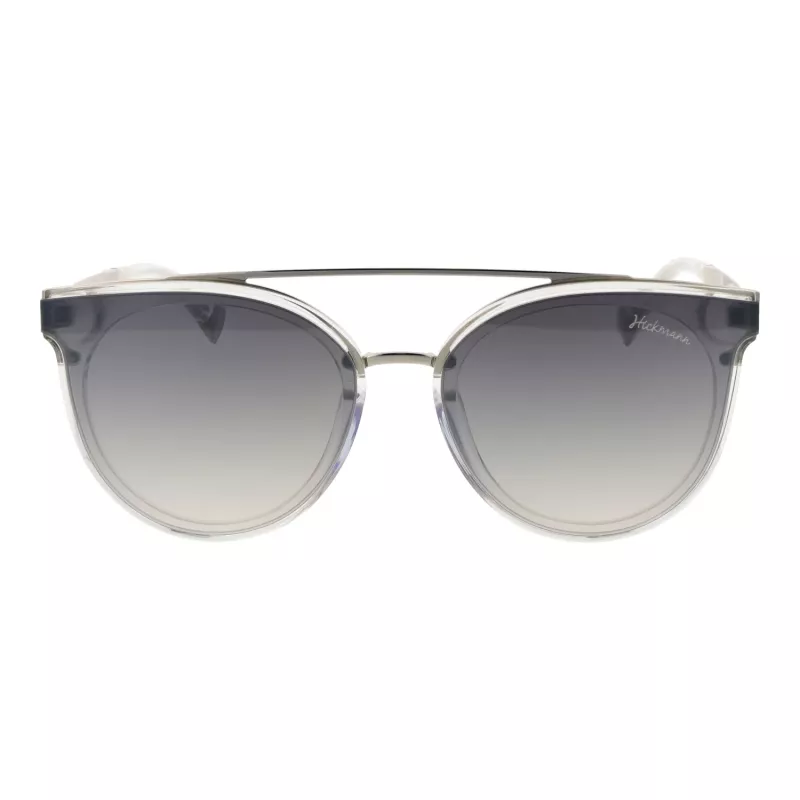 Óculos de sol de mulher ANA HICKMANN HI9080-62T04 Gold Butterfly armação castanha lentes degradê 56mm