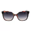 Óculos de sol de mulher ANA HICKMANN HI9157-52G22 castanho degradê acetato 52 mm