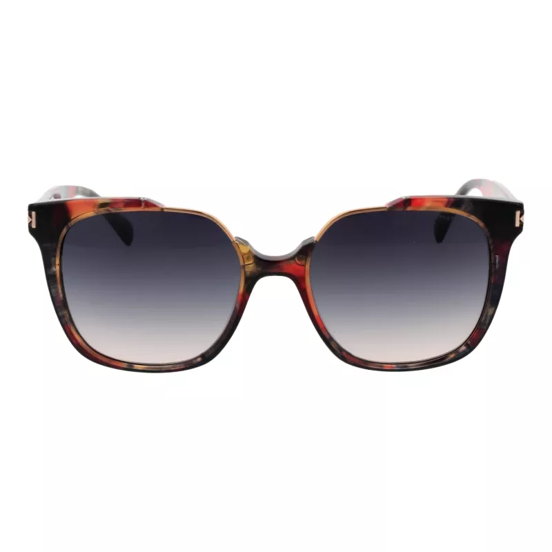 Óculos de sol de mulher ANA HICKMANN HI9157-52G22 castanho degradê acetato 52 mm