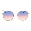 Óculos de sol de mulher ANA HICKMANN HIY3001-5205A castanho Havana armação em acetato lente castanha degradê 52/17/135 mm
