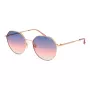 Óculos de sol de mulher ANA HICKMANN HIY3001-5205A castanho Havana armação em acetato lente castanha degradê 52/17/135 mm