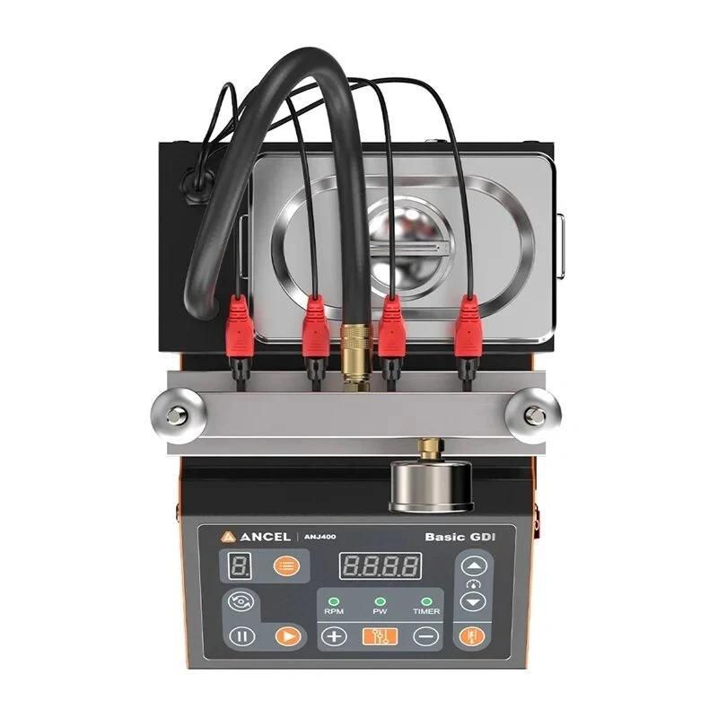 ANCEL ANJ400 limpador e testador de injetores de combustível por ultrassons para 4 cilindros
