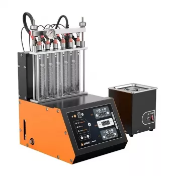 ANCEL ANJ600 limpa injetores de combustível automóvel - máquina de limpeza e teste por ultrassons