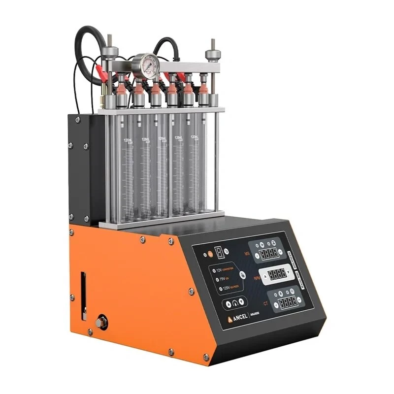 ANCEL ANJ600 limpa injetores de combustível automóvel - máquina de limpeza e teste por ultrassons