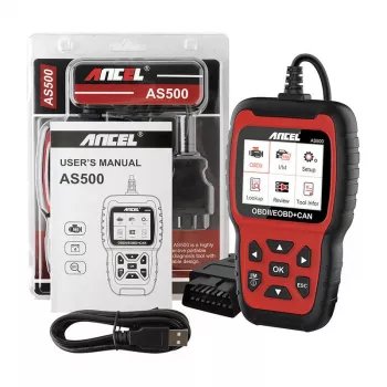 Aparelho de diagnóstico OBD2 ANCEL AS500/AC105