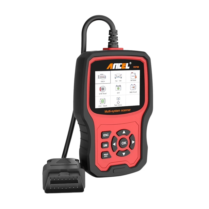ANCEL VD700 OBD2 Leitor de diagnóstico