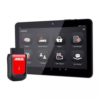 Scanner de diagnóstico automóvel OBD2 profissional ANCEL X6