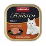 ANIMONDA Vom Feinsten Adult comida húmida para gatos fígado de frango 100g
