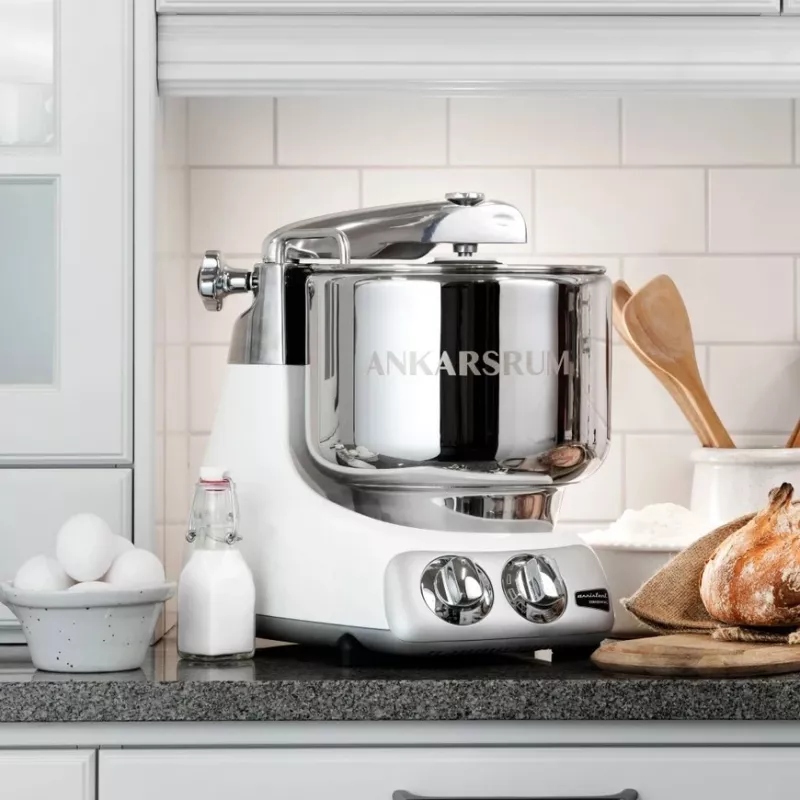 Ankarsrum Assistent 6230 White Gloss batedeira 1500W