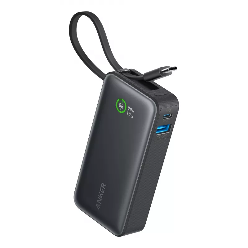 Anker Innovations Anker Nano Power Bank 10000 mAh 30 W 3 A 2 portas de saída (USB-C, USB)