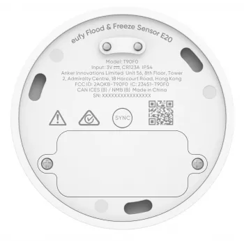 Anker Innovations Eufy E20 Sensor de inundação e congelamento sem fios