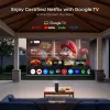Projetor portátil Anker Nebula P1 com altifalantes removíveis, Full HD 1080p, 650 ANSI Lumen, som surround 2.0 de 20W, Android TV 11, Cinzento