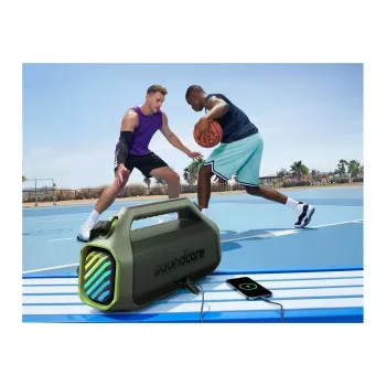 Altifalante Bluetooth de festa Anker Soundcore Boom 2 Plus A3134 100W, IPX7 à prova de água, verde