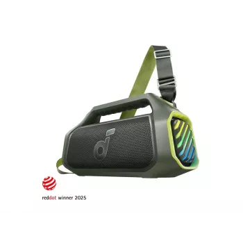 Altifalante Bluetooth de festa Anker Soundcore Boom 2 Plus A3134 100W, IPX7 à prova de água, verde
