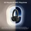 Anker Soundcore Space 2 Auscultadores Over-Ear com cancelamento de ruído, Preto