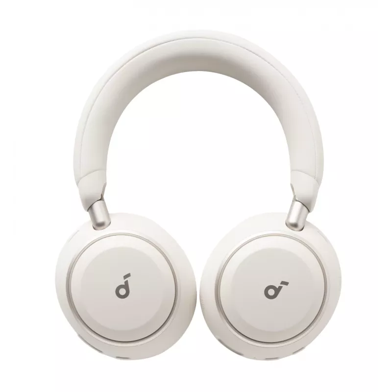 Anker Soundcore Space 2 Auscultadores Bluetooth Over-Ear com cancelamento de ruído, LDAC, Branco