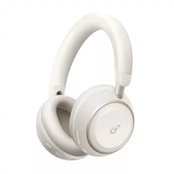 Auscultadores Bluetooth Over-Ear com Cancelamento de Ruído Anker Soundcore Space 2, LDAC, Branco