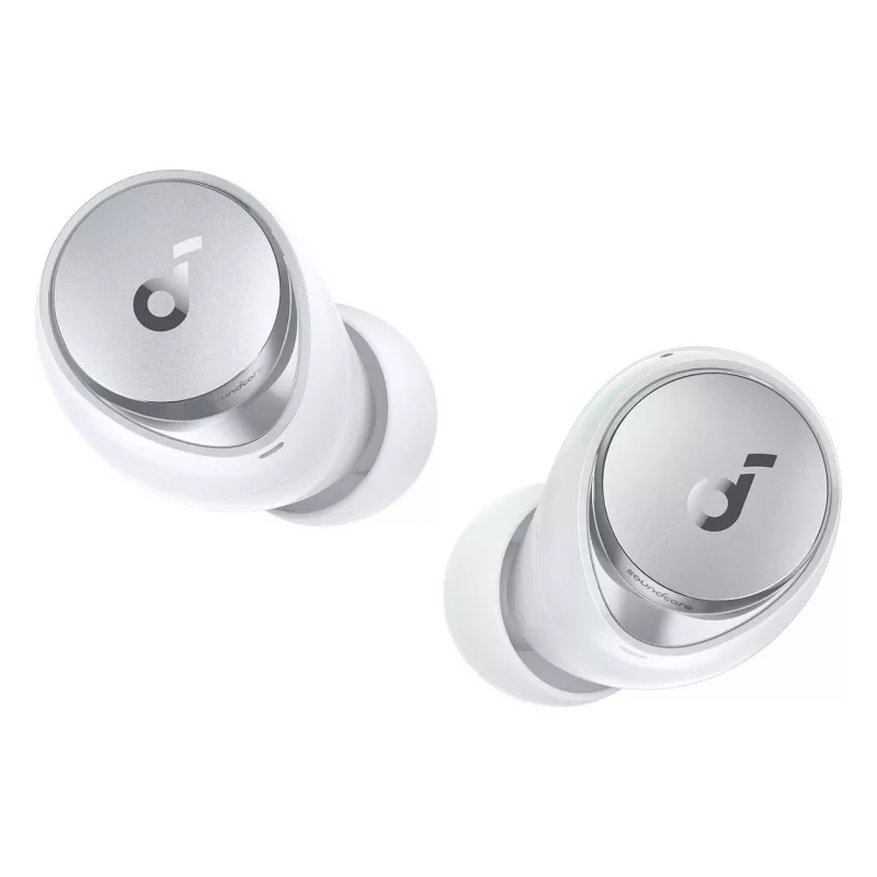 Auscultadores in-ear True Wireless com cancelamento de ruído Anker Soundcore Space A40, Bluetooth 5.2, LDAC, IPX4, branco