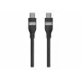 Cabo de carregamento rápido USB C para USB C 240W Upcycled-Braided Anker A82E2 (1,8 m, preto)