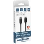 ANSMANN 1700-0107 Cabo Lightning para USB-A 2 m Preto Certificado MFi