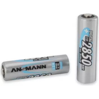 ANSMANN pilha AA NiMH 2850 mAh baixa autodescarga 5035021