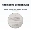ANSMANN CR2032 Pilha de lítio botão 3V 230mAh (pack de 1)