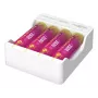 ANSMANN PurePower Set carregador AA com 4 baterias AA de iões de lítio de 3500 mAh (1001-0183)