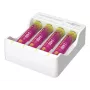 ANSMANN PurePower Conjunto AAA Carregador com 4x pilhas AAA 800 mAh NiMH