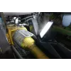 Lanterna de trabalho LED recarregável ANSMANN WL2000R-ECO, 2000 lm, 6500K, IP54, powerbank, preto/cinzento