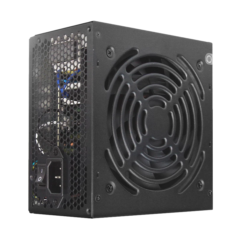 Fonte de alimentação ATX não modular Antec Atom V350, 350W, 80 PLUS White, ventoinha de 120mm, Active PFC